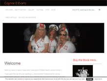 Tablet Screenshot of gaynoreevans.com